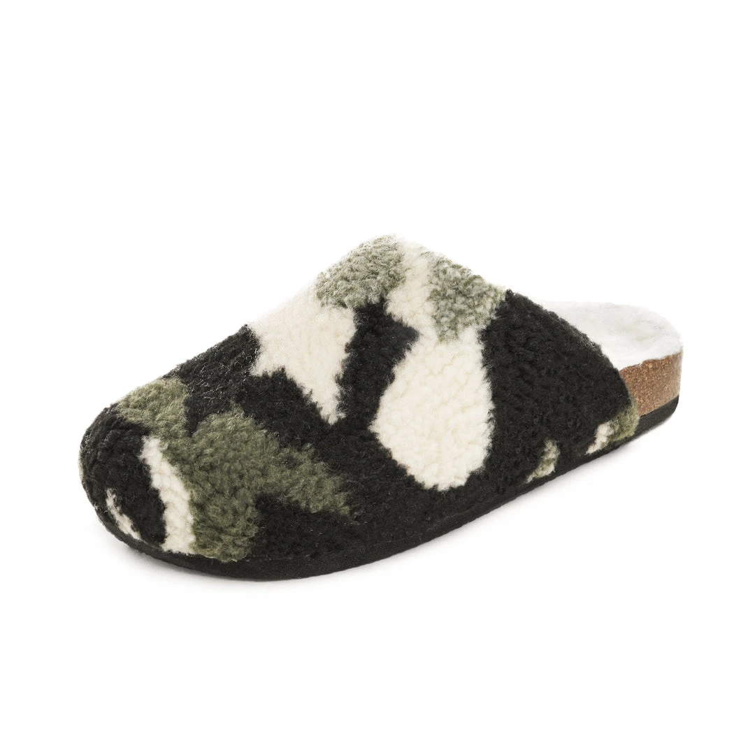 DREAM PAIRS Women's Indoor & Outdoor Cork Fuzzy Slippers 23 DREAM PAIRS Women's Indoor & Outdoor Cork Fuzzy Slippers