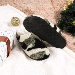 DREAM PAIRS Women's Indoor & Outdoor Cork Fuzzy Slippers 66 DREAM PAIRS Women's Indoor & Outdoor Cork Fuzzy Slippers