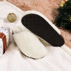 DREAM PAIRS Women's Indoor & Outdoor Cork Fuzzy Slippers 73 DREAM PAIRS Women's Indoor & Outdoor Cork Fuzzy Slippers