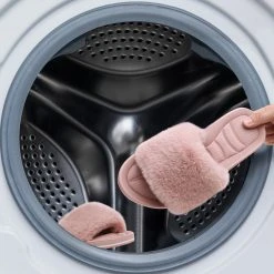 DREAM PAIRS Women's Fluffy Open Toe Slippers