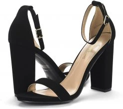 DREAM PAIRS Women's Chunky High Heel Pump Sandals New Arrivals 71 DREAM PAIRS Women's Chunky High Heel Pump Sandals New Arrivals