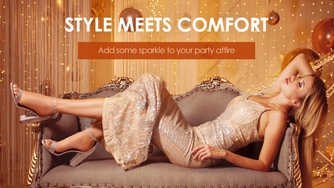 DREAM PAIRS Women's Chunky High Heel Pump Sandals New Arrivals 27 DREAM PAIRS Women's Chunky High Heel Pump Sandals New Arrivals