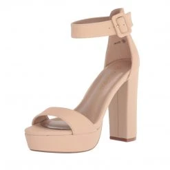 DREAM PAIRS Women's Chunky High Heel Platform Pump Sandals New Arrivals
