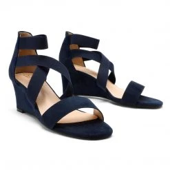 DREAM PAIRS Women's Ankle Strap Wedge Heel Sandals