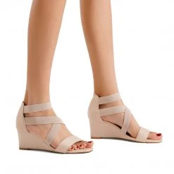 DREAM PAIRS Women's Ankle Strap Wedge Heel Sandals