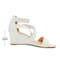 DREAM PAIRS Women's Ankle Strap Wedge Heel Sandals