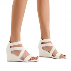 DREAM PAIRS Women's Ankle Strap Wedge Heel Sandals