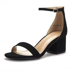 DREAM PAIRS Chunky Low Heel Pump Sandals New Arrivals
