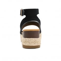 DREAM PAIRS Women's Open Toe Espadrille Wedge Sandals