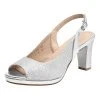 DREAM PAIRS Women's Chunky Heel Peep Toe Slingback Pumps