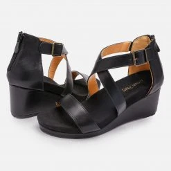 DREAM PAIRS Women's Ankle Strap Platform Sandals