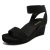 DREAM PAIRS Women's Ankle Strap Platform Wedge Sandals
