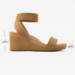 DREAM PAIRS Women's Ankle Strap Platform Wedge Sandals