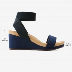DREAM PAIRS Women's Ankle Strap Platform Wedge Sandals