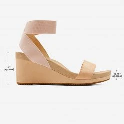 DREAM PAIRS Women's Ankle Strap Platform Wedge Sandals
