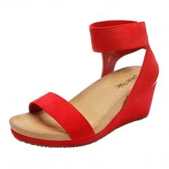 DREAM PAIRS Women's Ankle Strap Platform Wedge Sandals