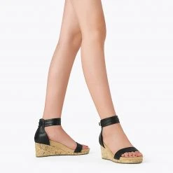 DREAM PAIRS Women's Ankle Strap Platform Wedge Sandals