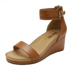 DREAM PAIRS Women's Ankle Strap Platform Wedge Sandals