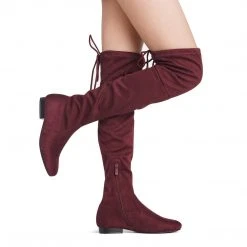 Dream Pairs Women's Flat Thigh High Boots