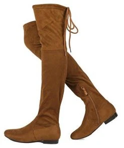 Dream Pairs Women's Flat Thigh High Boots