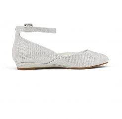 Dream Pairs Sweet Women's Low Wedge Ankle Strap Flats