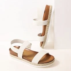 DREAM PAIRS Open Toe Espadrille Platform Sandals
