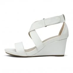 DREAM PAIRS Women's Elastic Ankle Strap Wedge Sandals