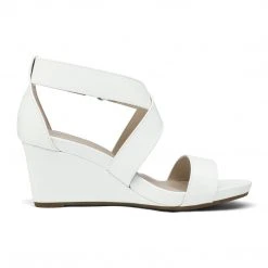 DREAM PAIRS Women's Elastic Ankle Strap Wedge Sandals