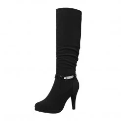 DREAM PAIRS Women's Knee High Platform Heel Boots