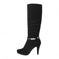 DREAM PAIRS Women's Knee High Platform Heel Boots