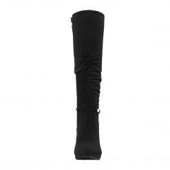 DREAM PAIRS Women's Knee High Platform Heel Boots