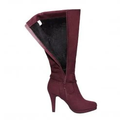 DREAM PAIRS Women's Knee High Platform Heel Boots
