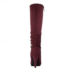 DREAM PAIRS Women's Knee High Platform Heel Boots