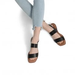 DREAM PAIRS Women's Casual Open Toe Flat Sandals