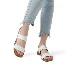 DREAM PAIRS Women's Casual Open Toe Flat Sandals