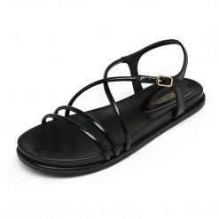 DREAM PAIRS Women's Round Toe Dressy Flat Sandals