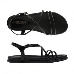 DREAM PAIRS Women's Round Toe Dressy Flat Sandals