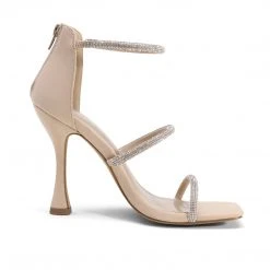 DREAM PAIRS Women Wedding Bridal Pumps Sandals