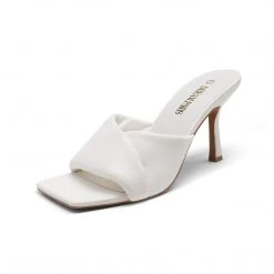 DREAM PAIRS Women's Open Toe Stiletto Heel Mules New Arrivals