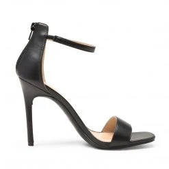 DREAM PAIRS Women's Ankle Strap Square Toe Stiletto Heels