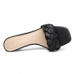 DREAM PAIRS Women's Rhinestone Open Toe Kitten Heel Sandals New Arrivals