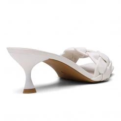 DREAM PAIRS Women's Rhinestone Open Toe Kitten Heel Sandals New Arrivals