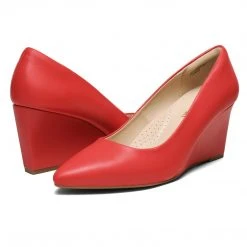 DREAM PAIRS New Arrivals Women's Pointed Toe Wedge Pump Shoes 55 DREAM PAIRS New Arrivals Women's Pointed Toe Wedge Pump Shoes