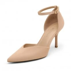 DREAM PAIRS Ankle Strap Pointy Stiletto Pump Heels 54 DREAM PAIRS Ankle Strap Pointy Stiletto Pump Heels