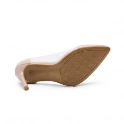 DREAM PAIRS Women's High Heel Transparent Pumps