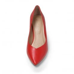 DREAM PAIRS Women's Pointed Toe Chunky Heel Pumps