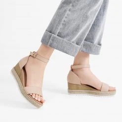 DREAM PAIRS Women's Platform Espadrille Wedge Sandals