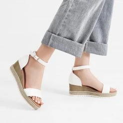 DREAM PAIRS Women's Platform Espadrille Wedge Sandals