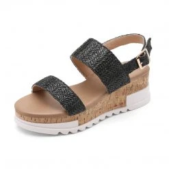 DREAM PAIRS Women's Ankle Strap Casual Platform Sandals 51 DREAM PAIRS Women's Ankle Strap Casual Platform Sandals