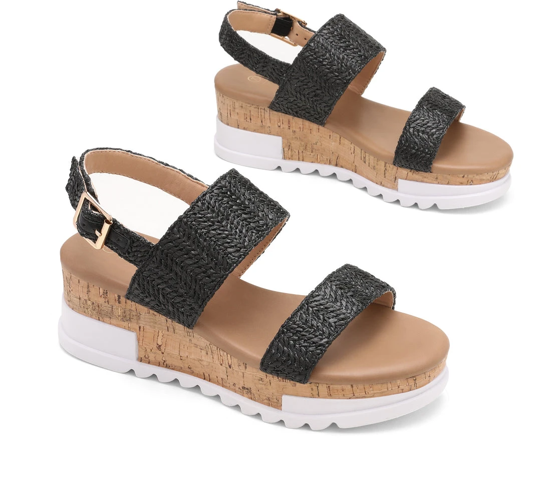 DREAM PAIRS Women's Ankle Strap Casual Platform Sandals 17 DREAM PAIRS Women's Ankle Strap Casual Platform Sandals